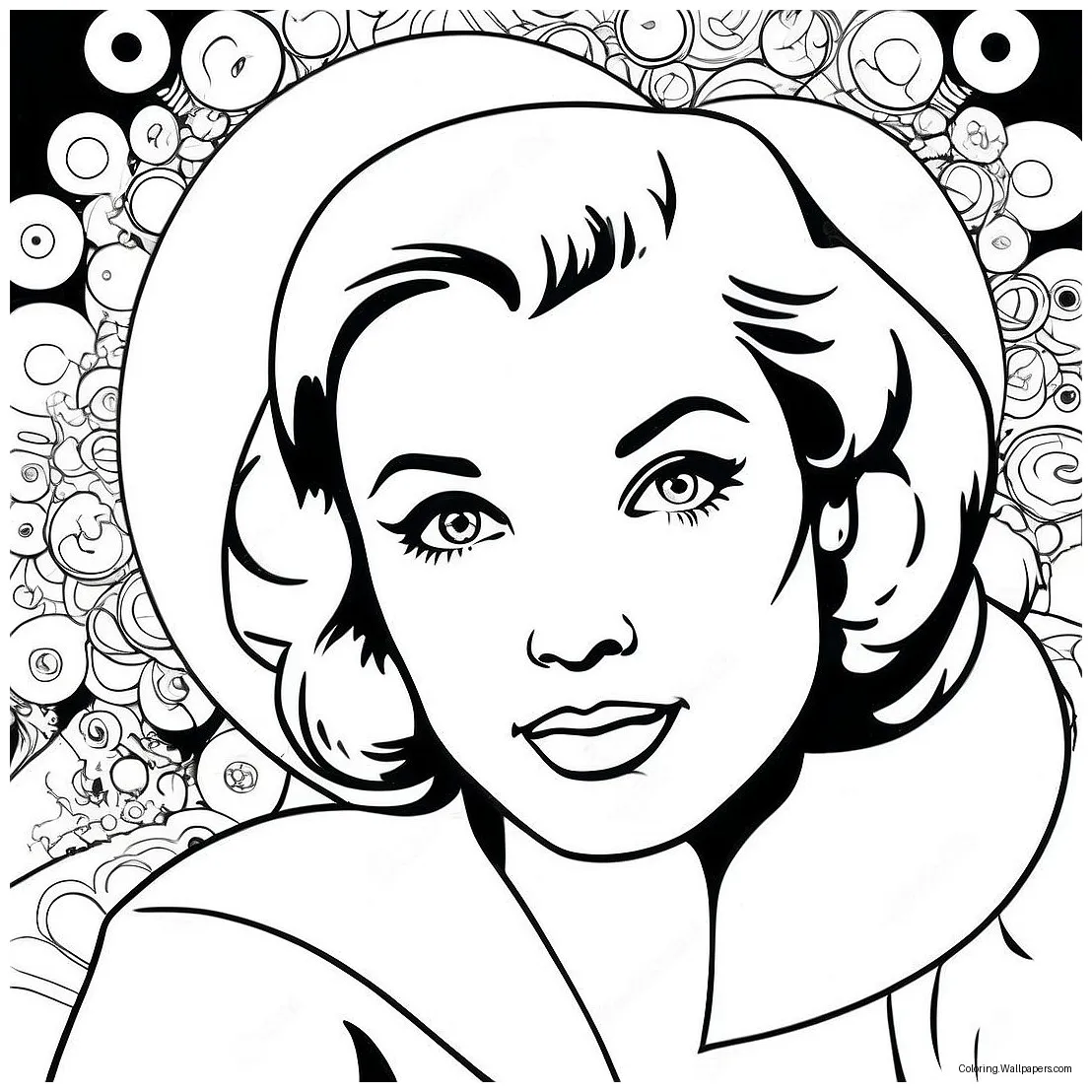 Classic movie poster coloring page 62264-49289