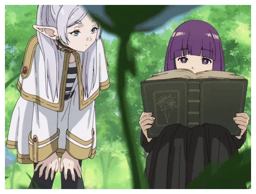 Anime frieren gif anime frieren fern discover & share gifs