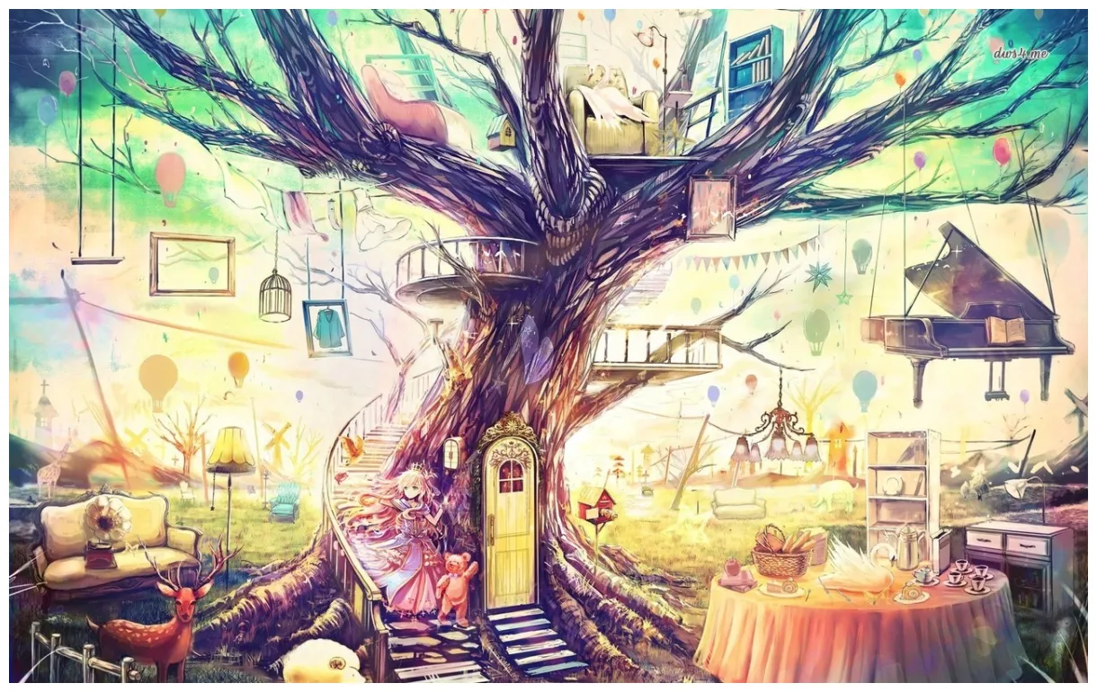 🔥 treehouse artistic by @davidsawyer printable coloring page