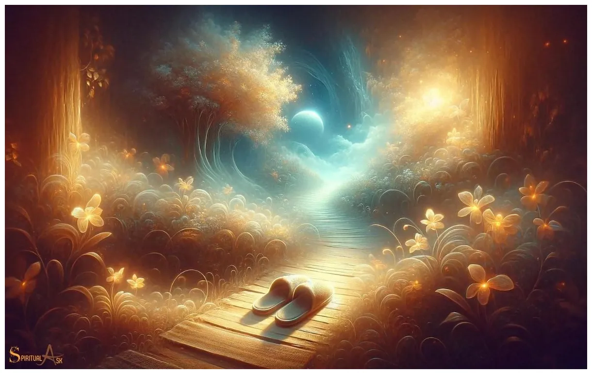 Spiritual meaning of slippers in a dream protection!