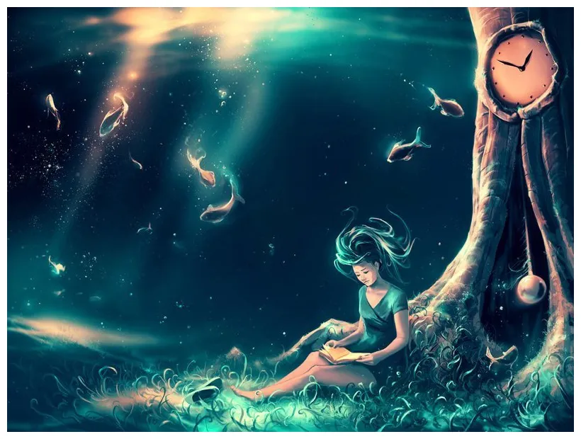 Художник-психолог из Франции создаёт красочные успокаивающие картины