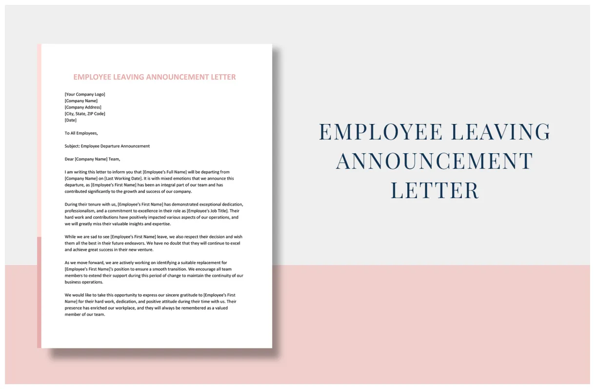 Employee leaving sles infoupdate