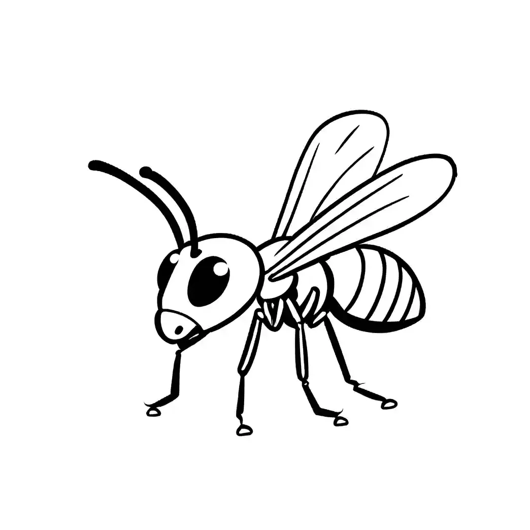 Busy ant hill coloring page Lulu Pages