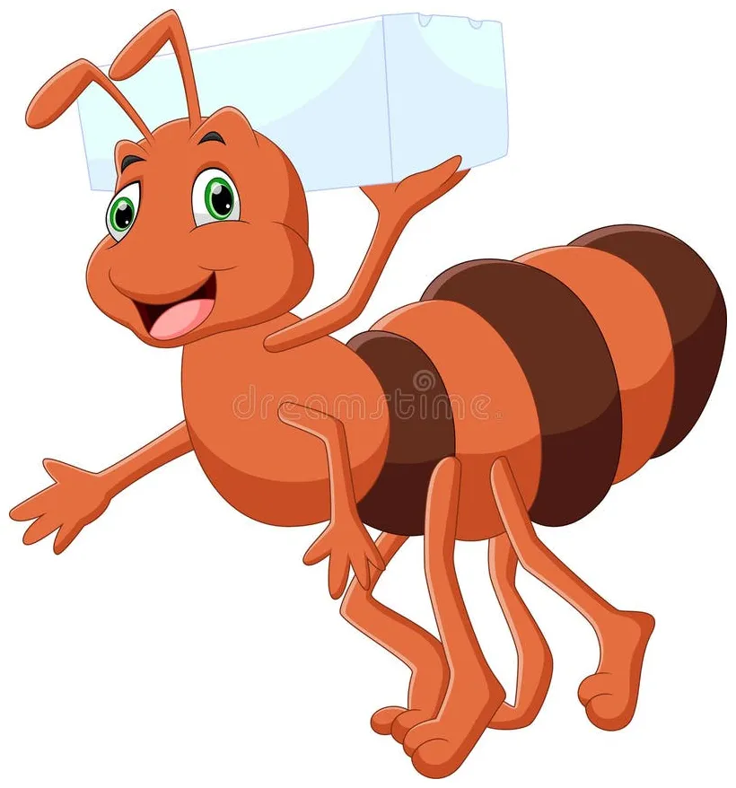 Ant Carrying Food Stock Illustrations – 363 Ant Carrying Food Stock