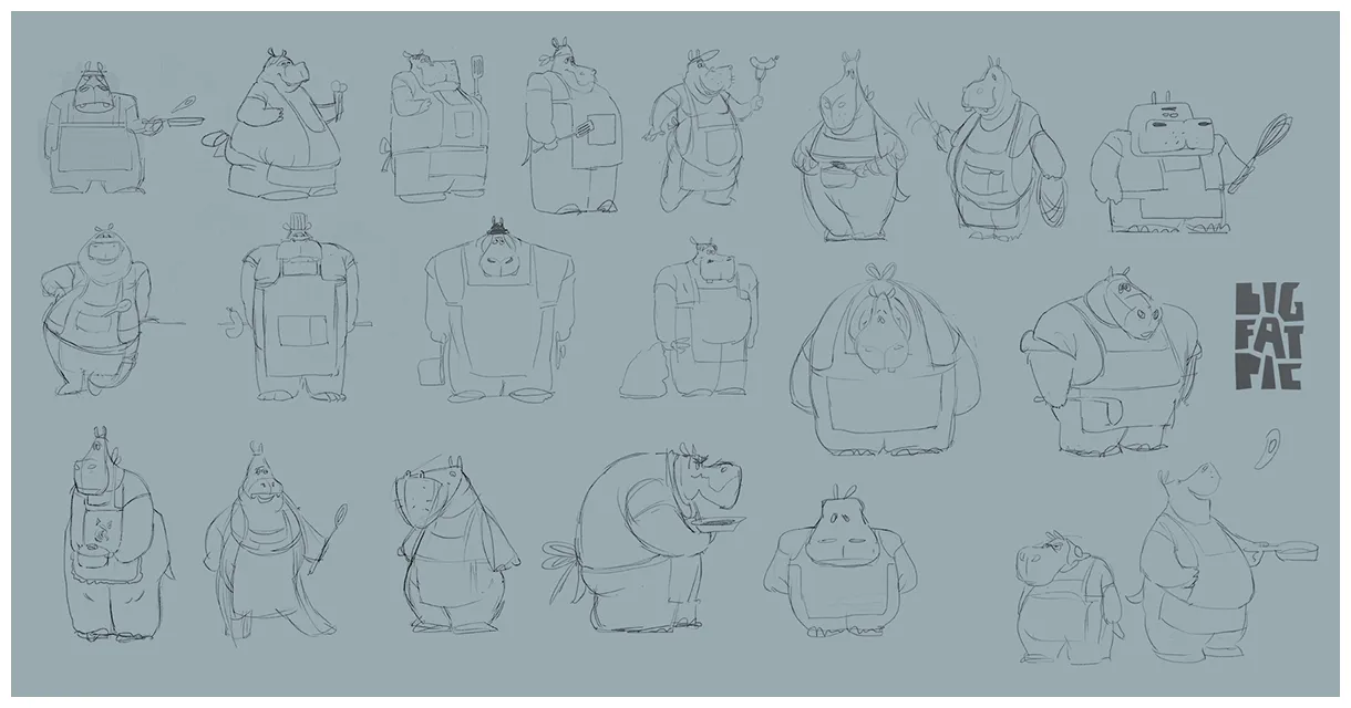 Anthropomorphic Characters on Behance