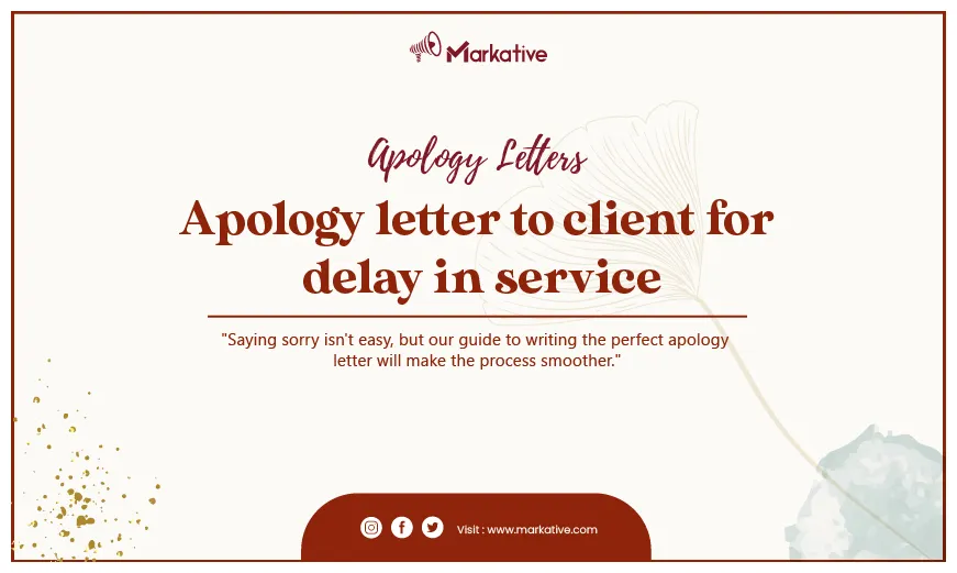 Wbest apology letter to a client for delay in service [5 samples