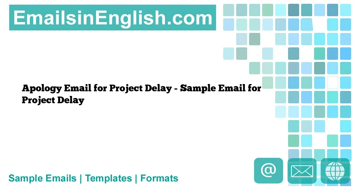 Apology email for project delay sample email for project delay