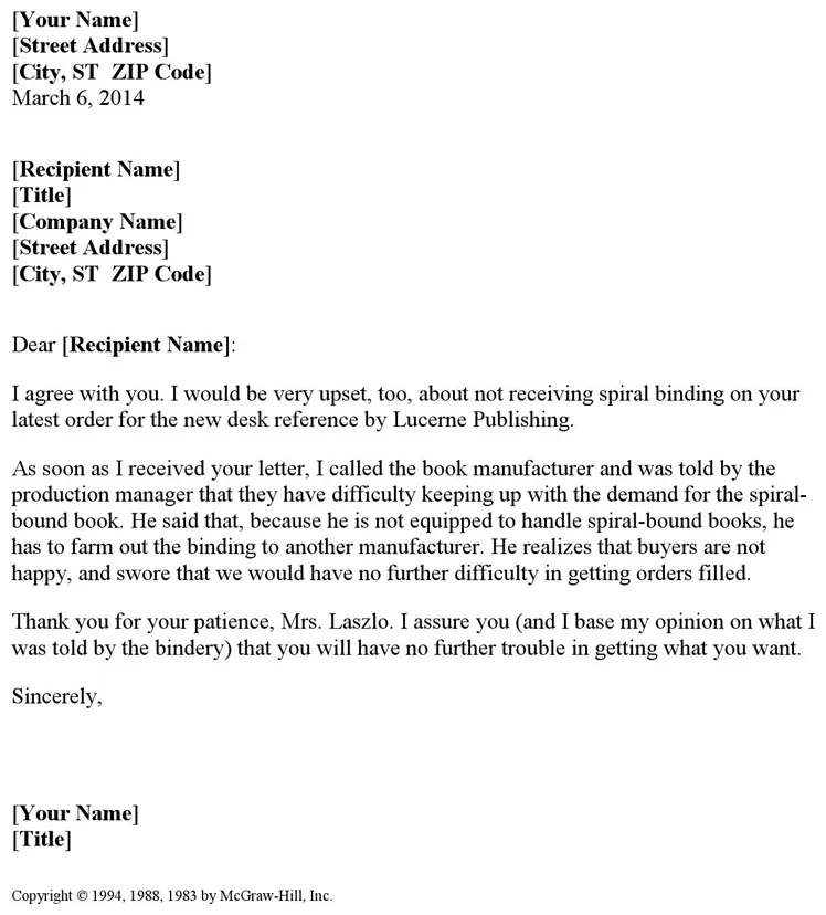 Apology Letter to Customer - Template Free Download | Speedy Template