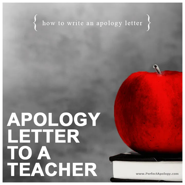 Apology Letter To A Teacher | Letter of Apology to Professor