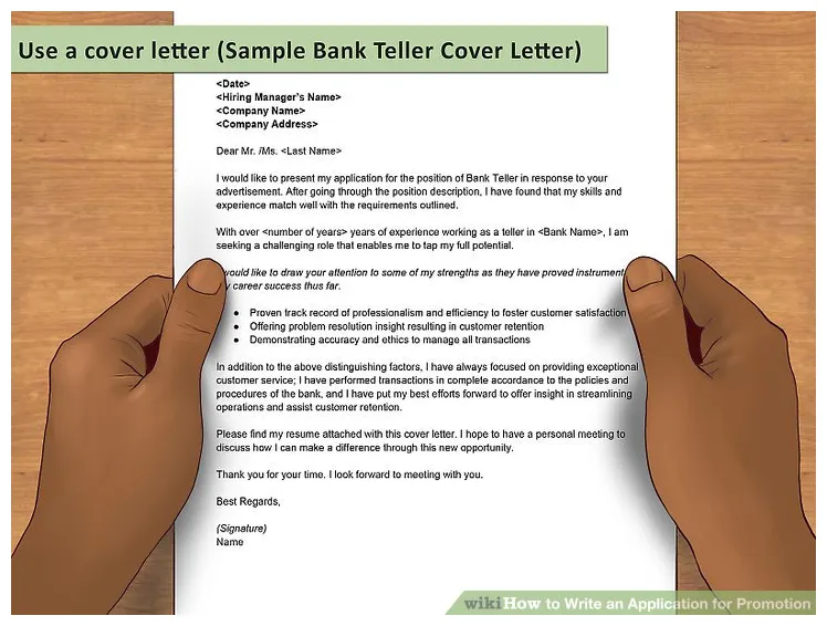 How to write an with pictures