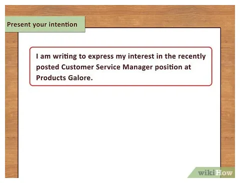 How to write an with pictures