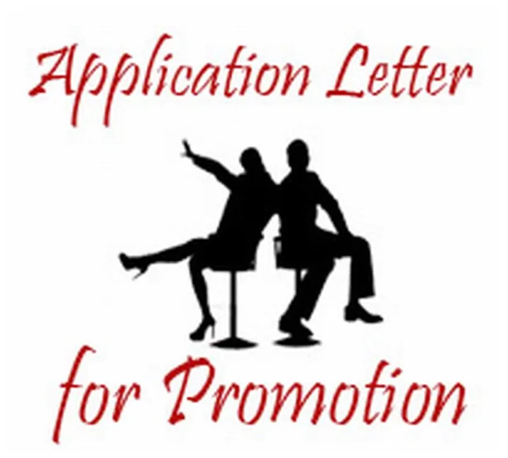 Application letter for promotion, promotion letter example