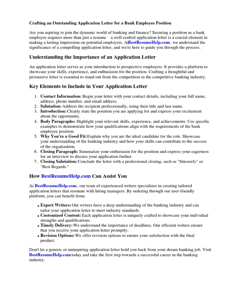 Employee pdf employment résumé