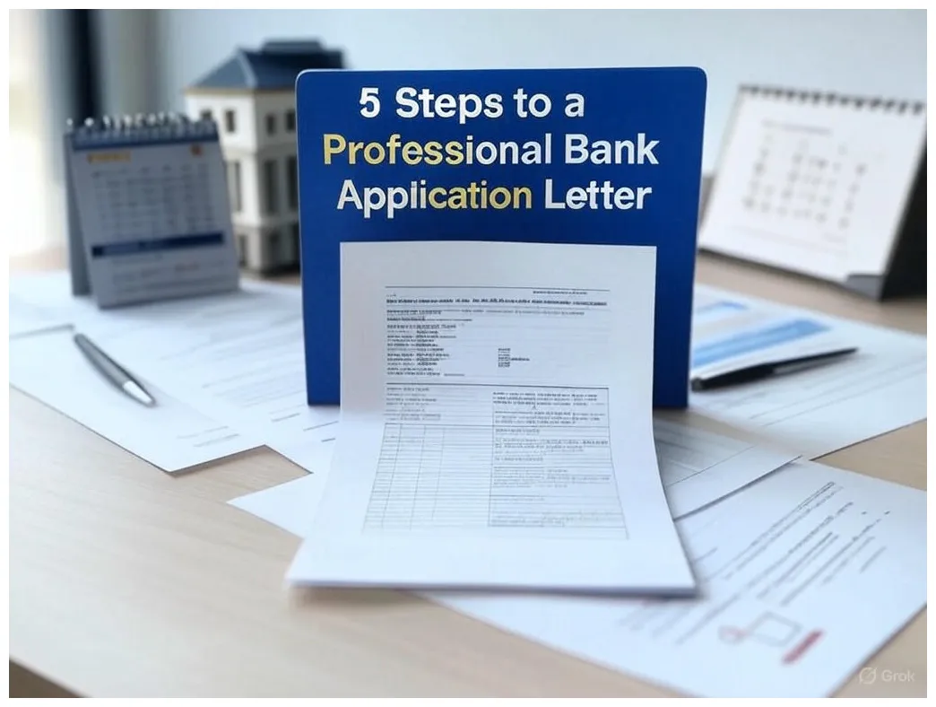 Generate your bank application letters in few clicks