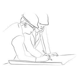 Architect profession coloring page for kids free architects printable