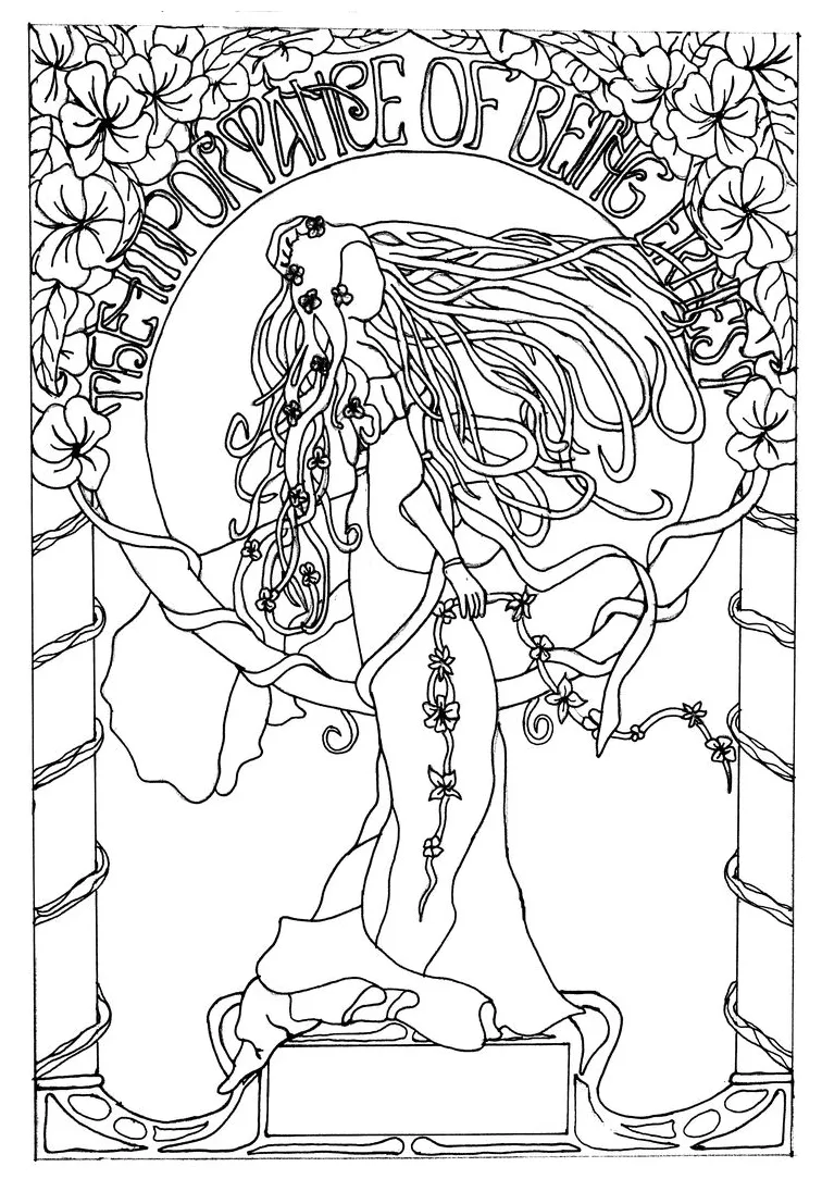 Art deco coloring pages at getcolorings free printable colorings