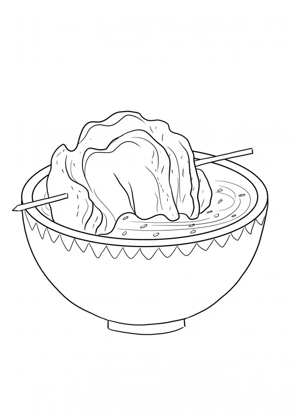 Food coloring pages a great collection of all kinds of food free to printable coloring page