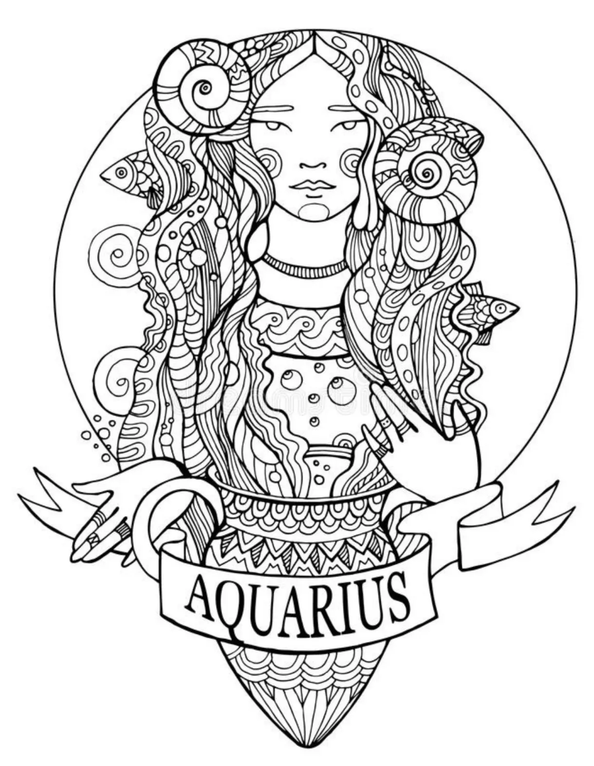 48 page astrology coloring book digital download / printable etsy