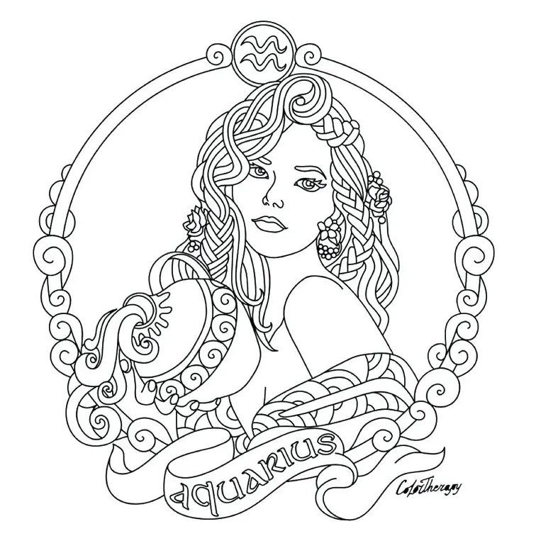 Astrology coloring pages at getcolorings free printable colorings printable coloring page