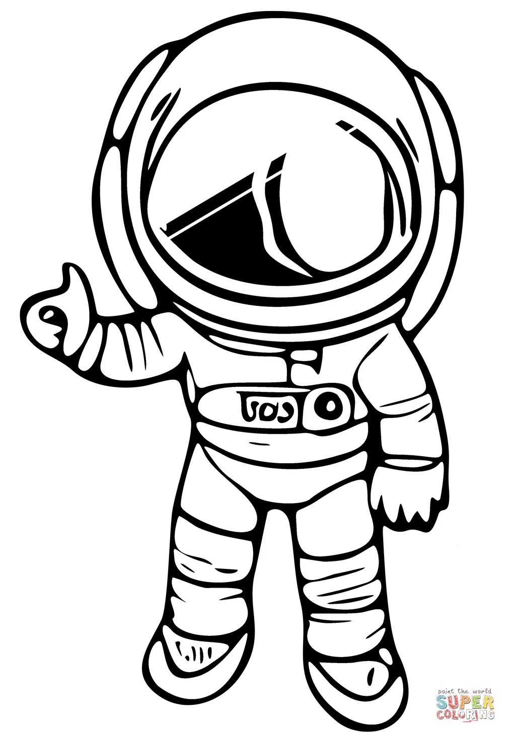Dltk Astronaut Helmet Coloring Pages [2025]