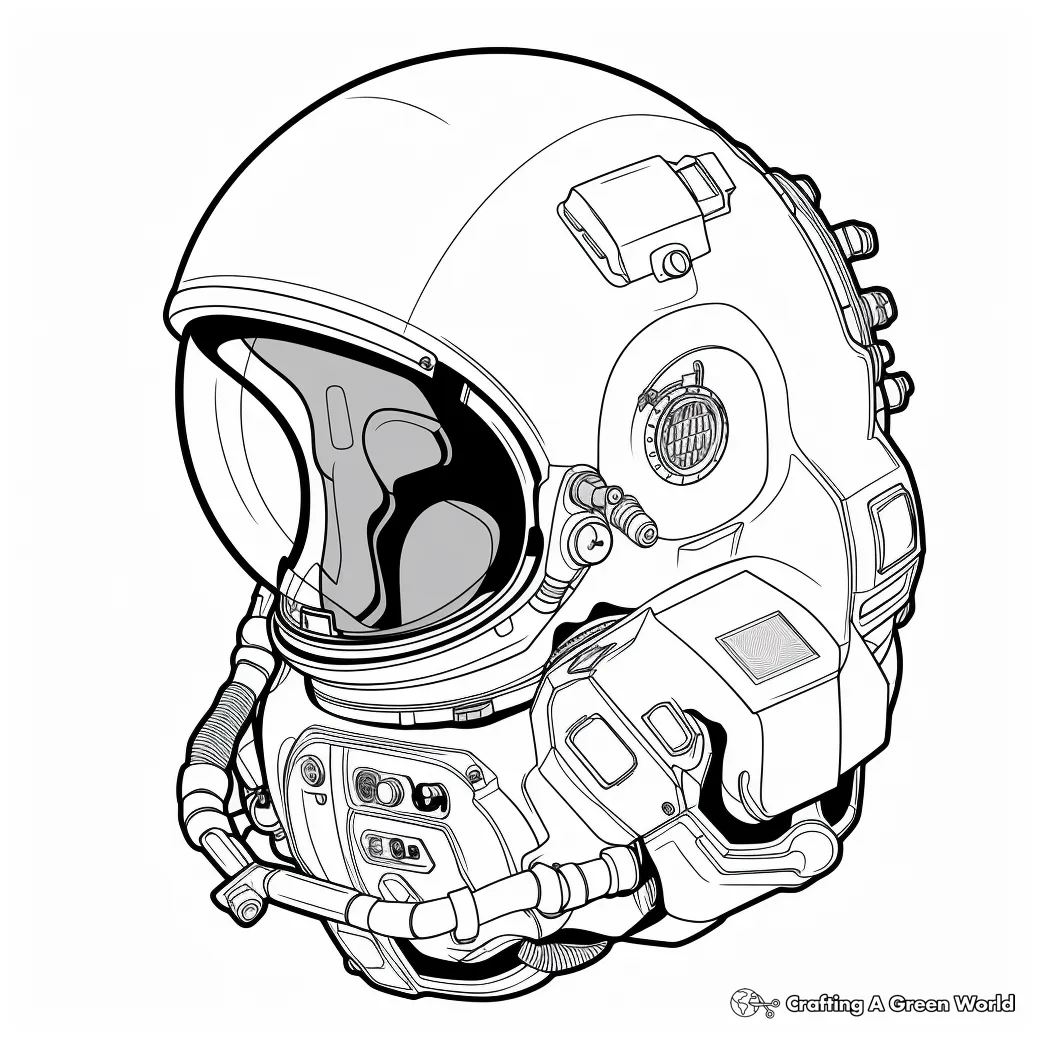 20 astronaut coloring pages free pdf