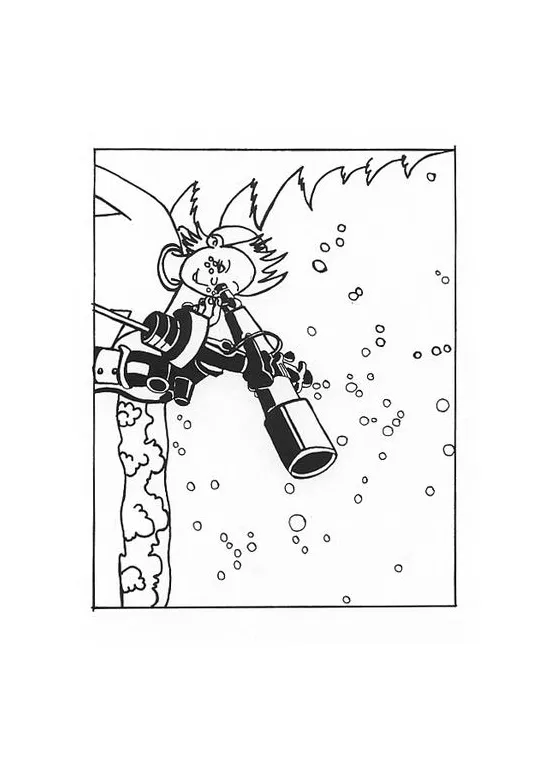 Coloring Page astronomy - Free printables - Img 10385