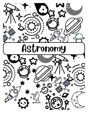 Astronomy Coloring Page by Scarcastic n Science | TPT