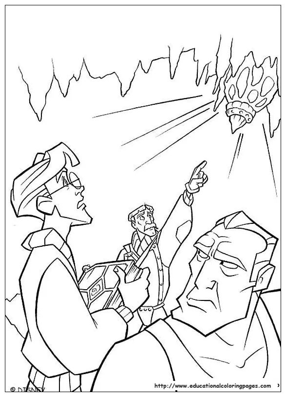 Atlantis coloring pages
