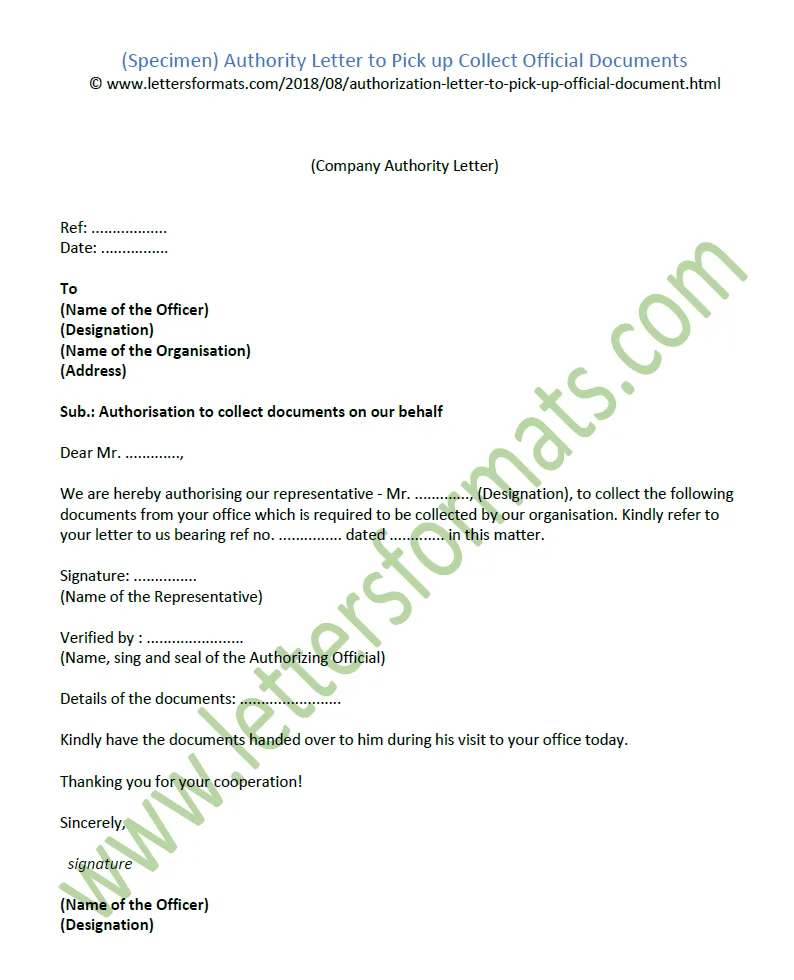 Can’t-miss takeaways of info about sample authorization letter to