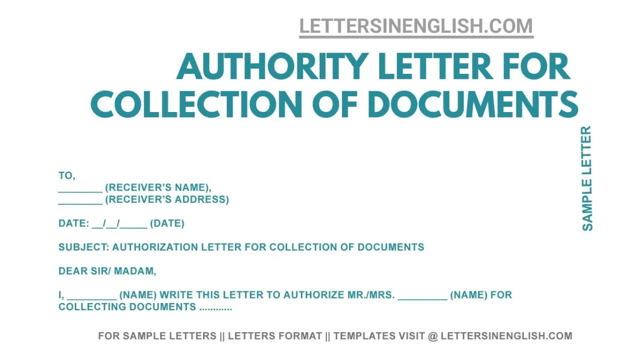 Can’t-miss takeaways of info about sample authorization letter to