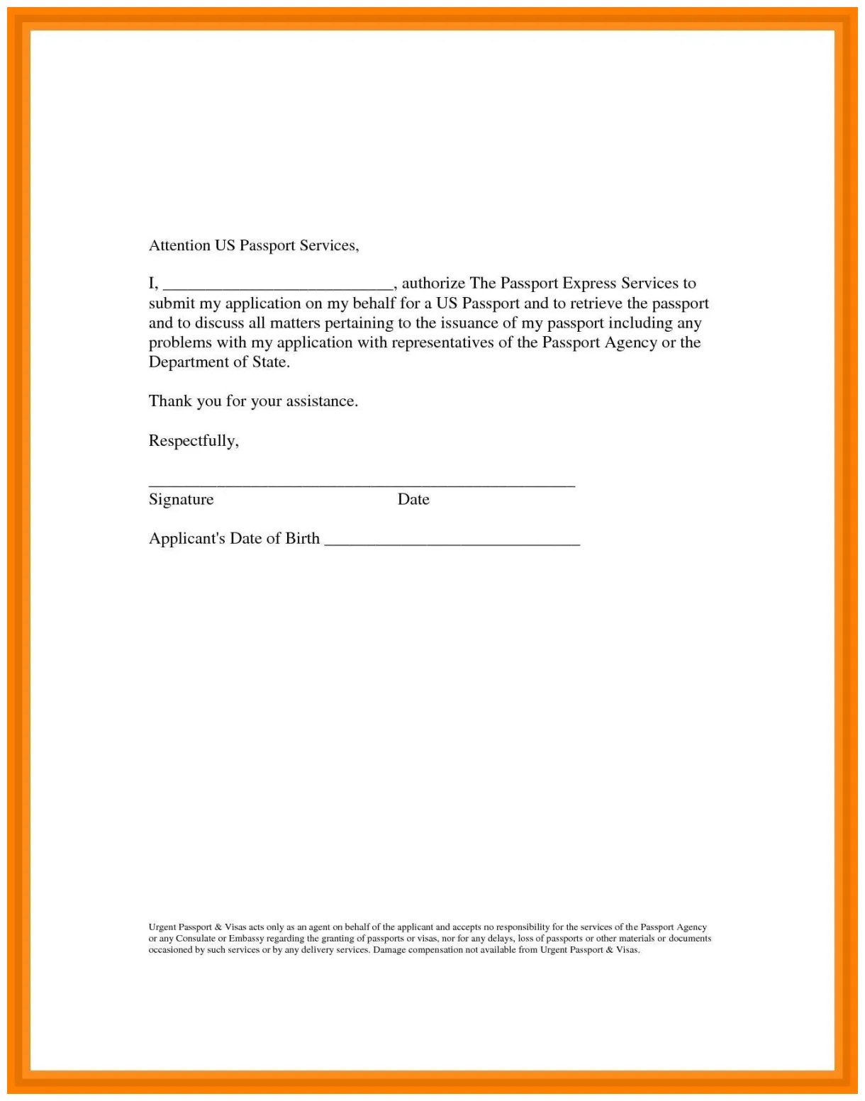 Free template authorization