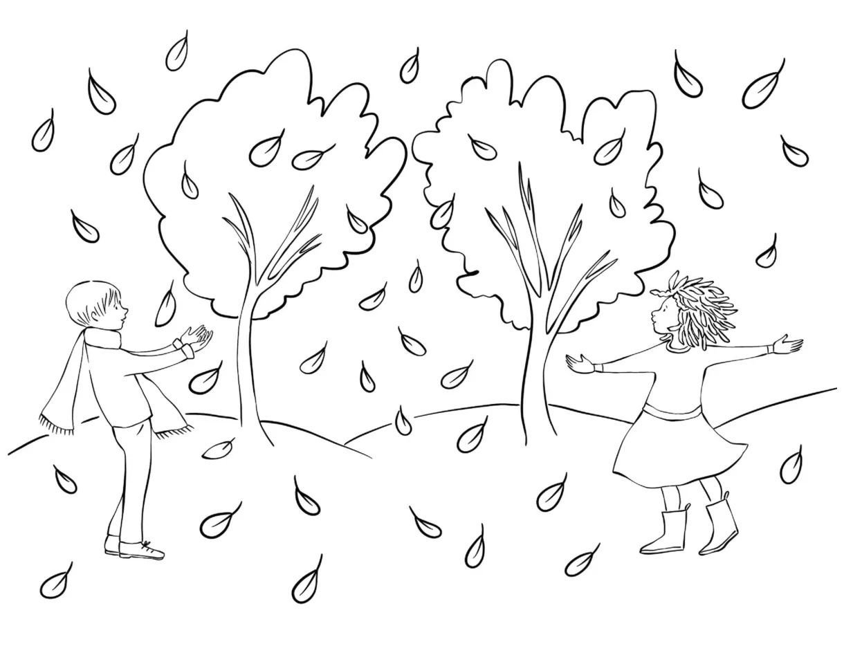 Fall & s coloringlib