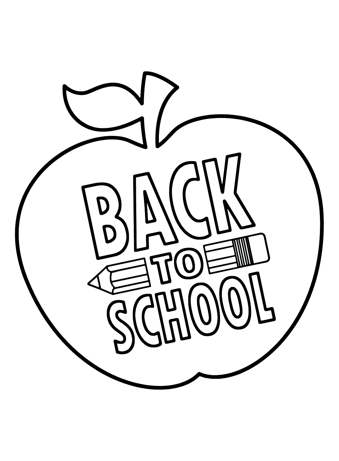 Back to school coloring for kids free printable coloring pages
