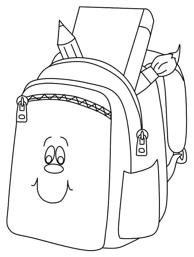 Backpack coloring page at getcolorings free printable colorings printable coloring page
