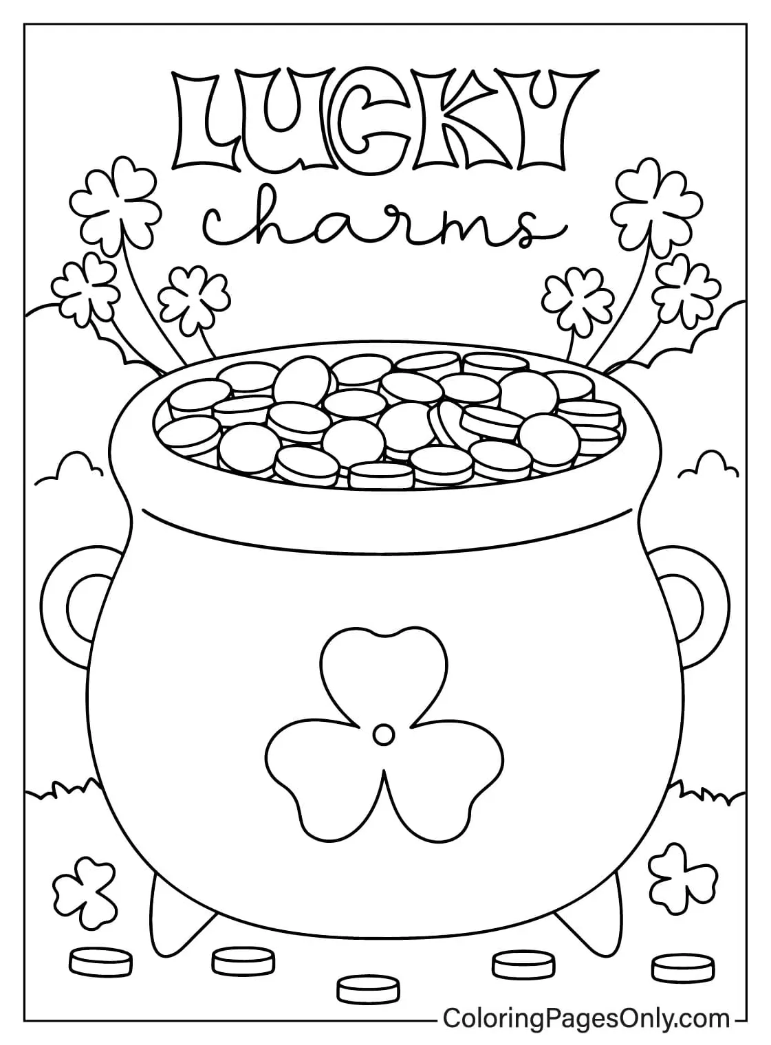 20+ lucky charms coloring pages free printable pdf & online coloring