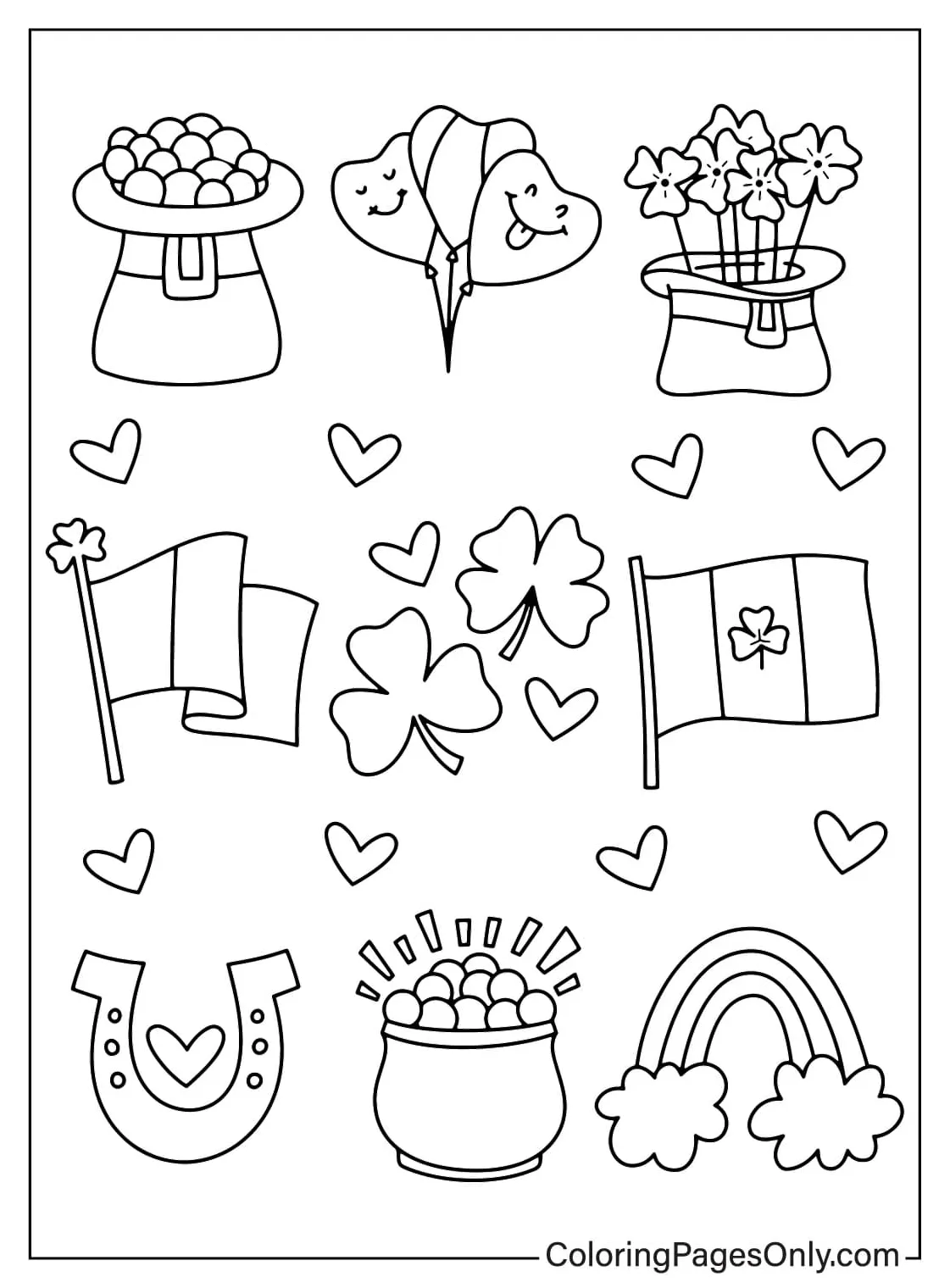 20+ lucky charms coloring pages free printable pdf & online coloring