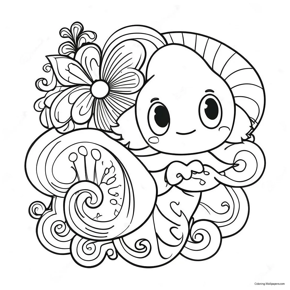 Good luck charm coloring page 26784-21161