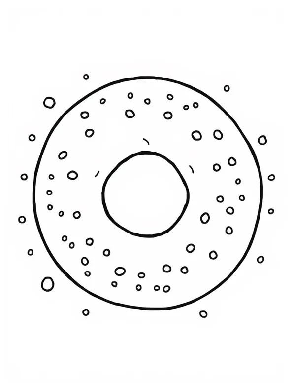 10+ Free Bagel Coloring Pages for Fun Printable Activities