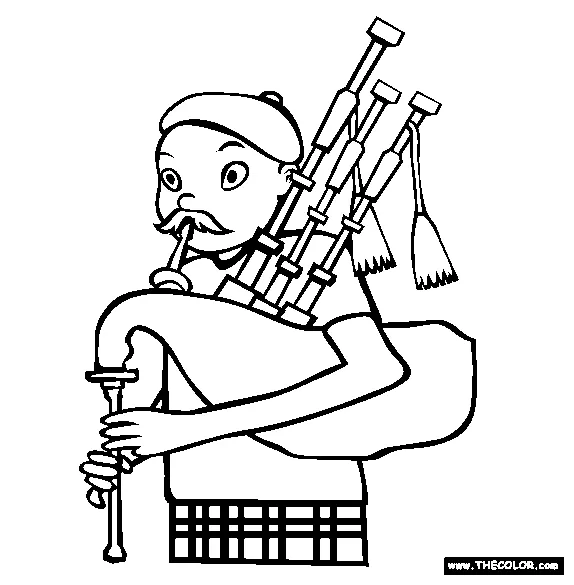 Holiday coloring pages