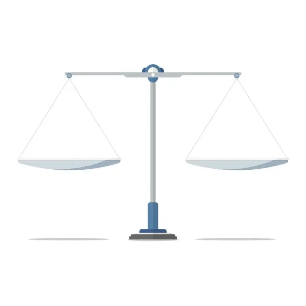 Balance beam scale imágenes de stock de arte vectorial | Depositphotos