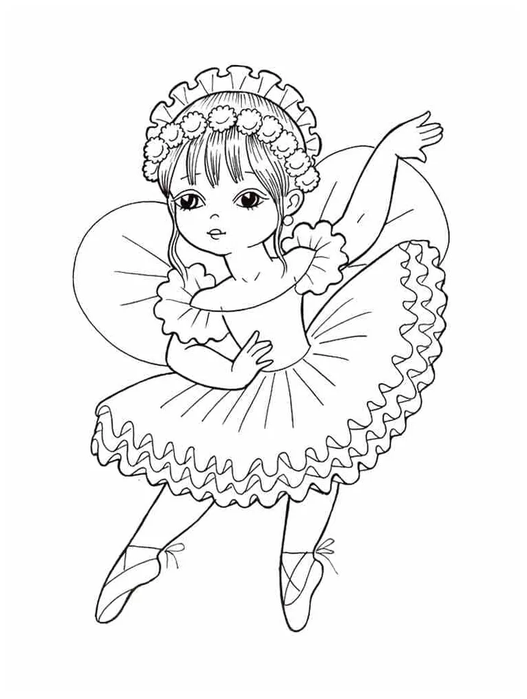Little download, print or color online printable coloring page