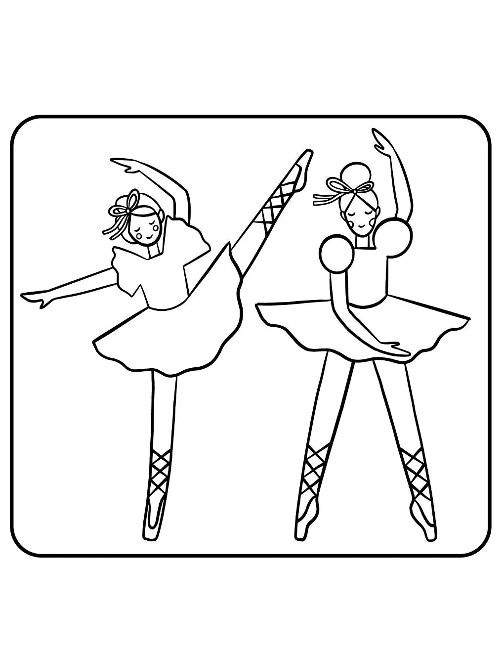 Ballet dancer worksheet education