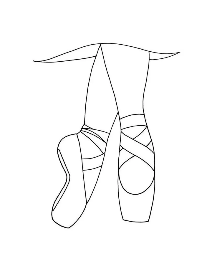 Ballet dance coloring pages free printable pdf