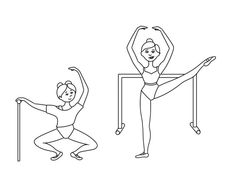 Free ballet coloring pages! ⋆ the hollydog blog