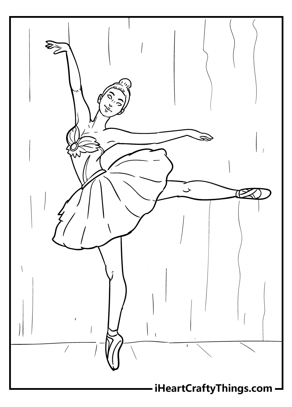 Ballet coloring pages updated 2021