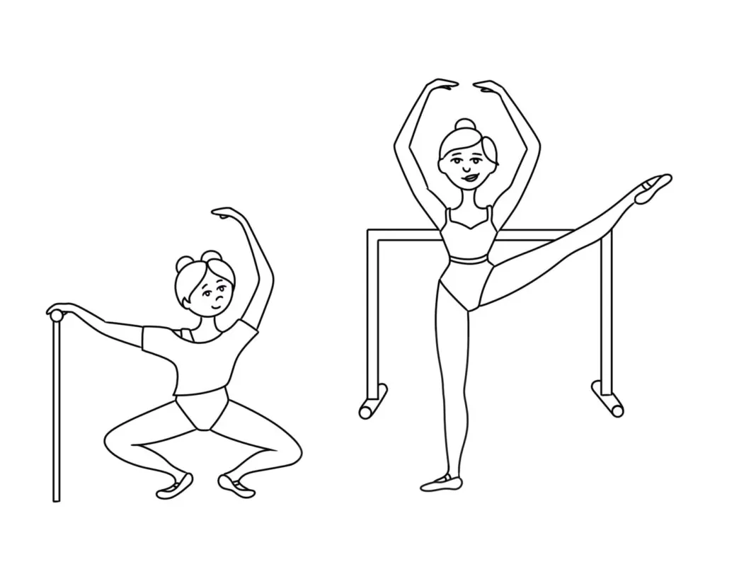Coloring pages ballet slippers [2025]