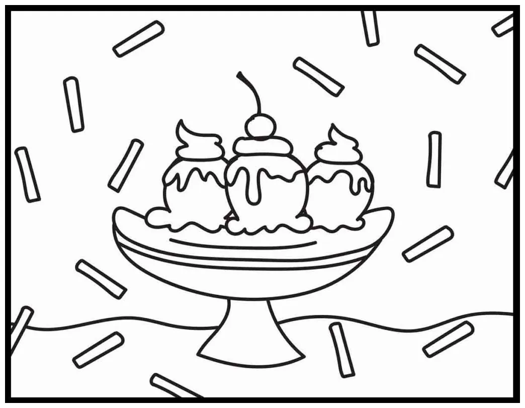 S roaring spork printable coloring page