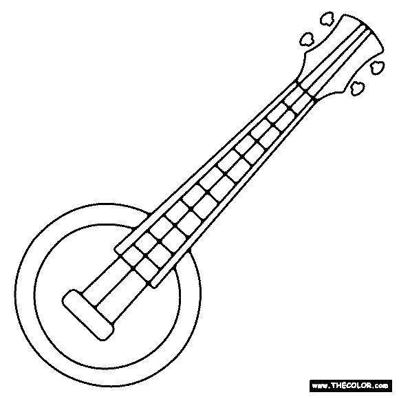 Banjo 2 drawing by olin mckay pixels