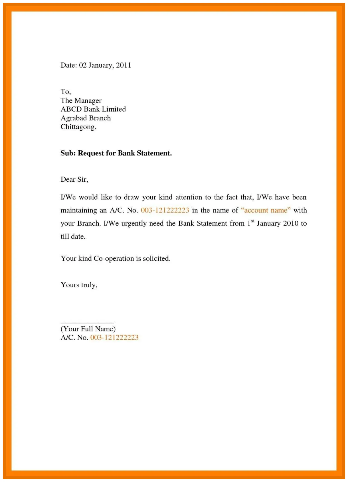 4+ sample of authorization letter for bank templates