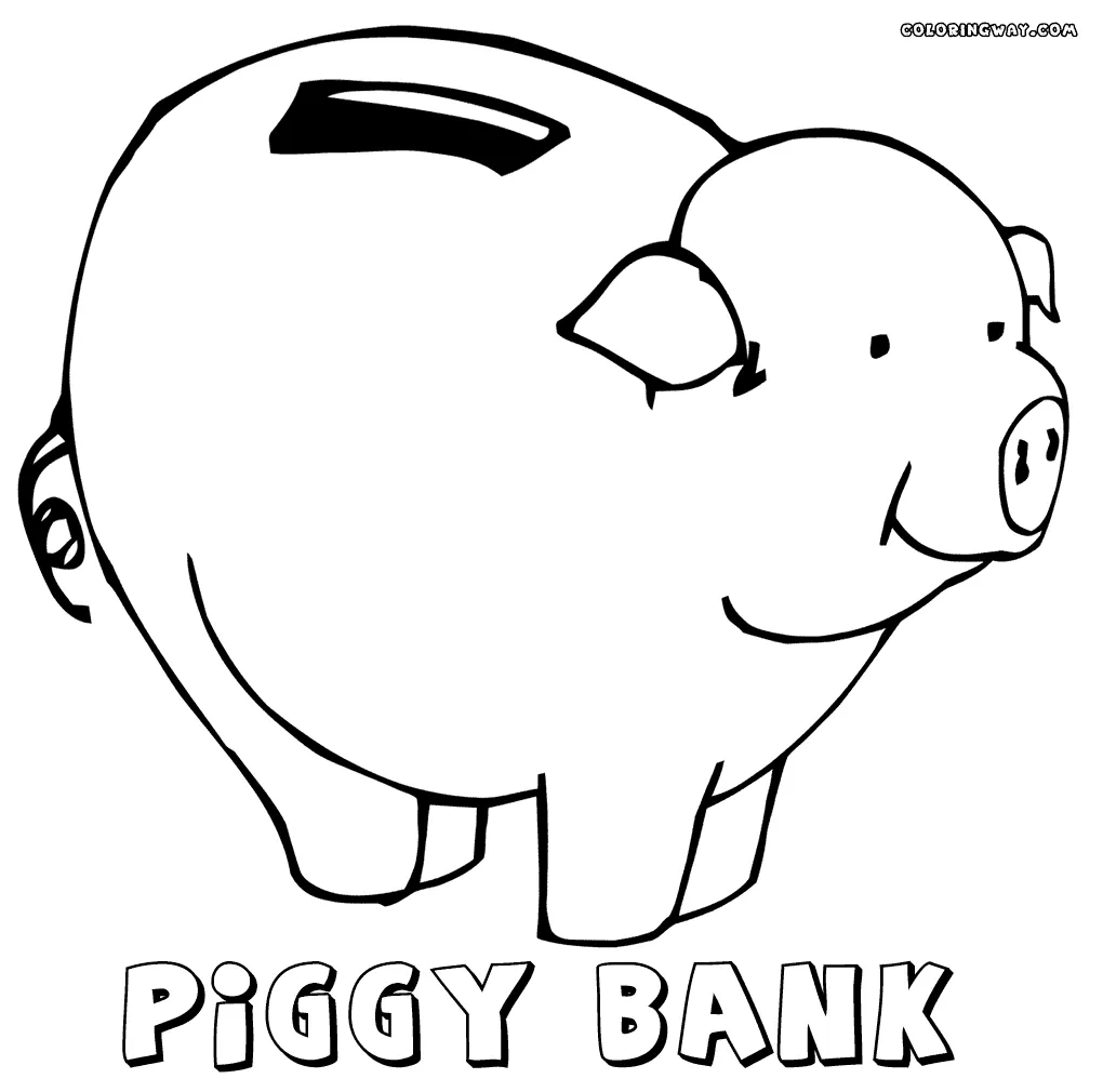 Bank vault pages coloring pages